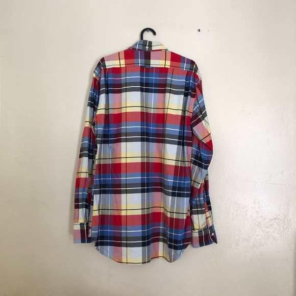 Thom Browne Button Down Flannel Shirt XL Size 4 - Picture 2 of 6